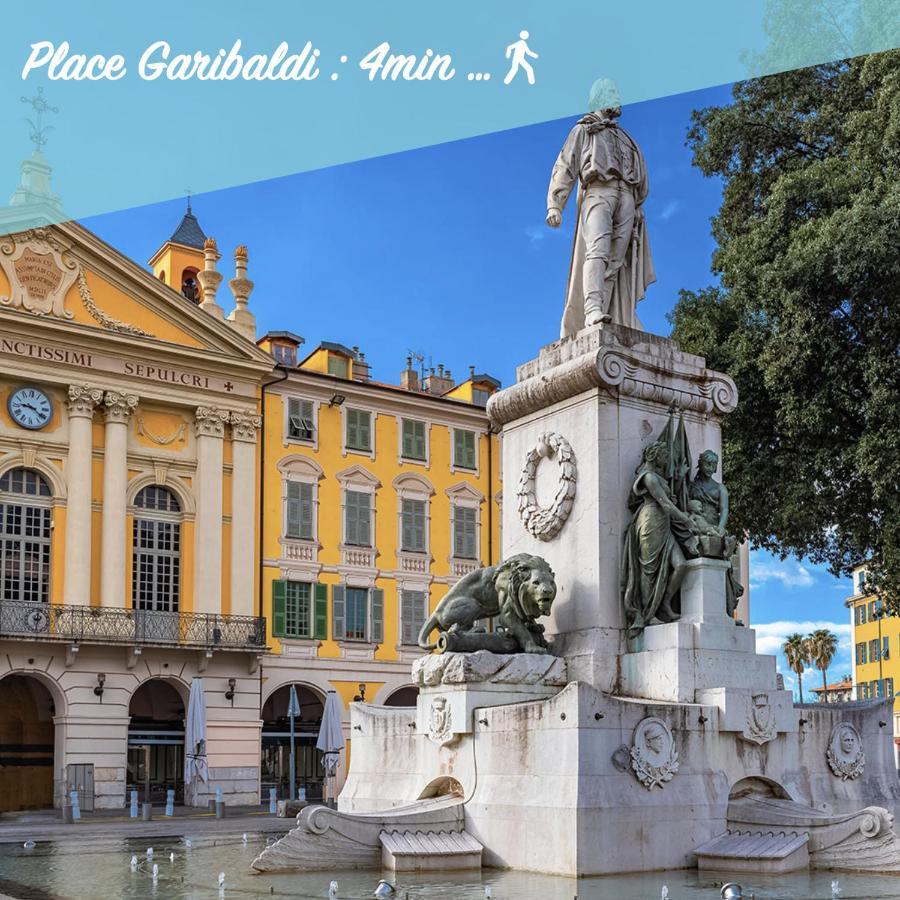 New ! Superbe Studio Vieux Nice - Climatise Exterior foto