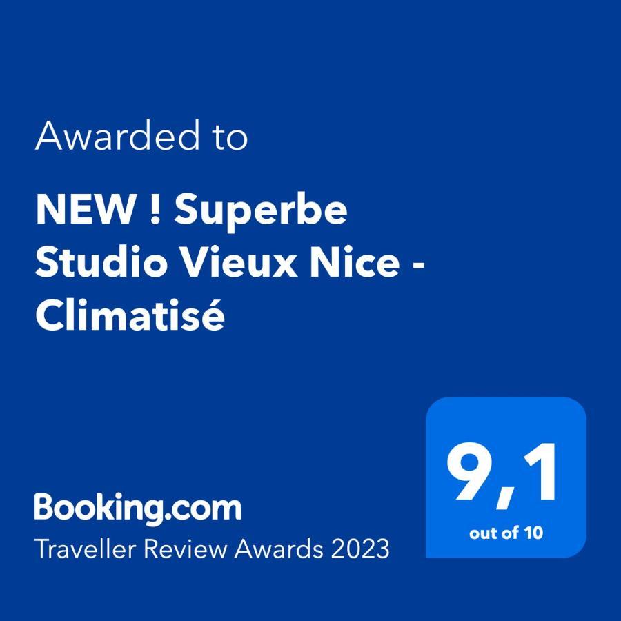 New ! Superbe Studio Vieux Nice - Climatise Exterior foto